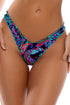 Luli Fama Que Linda Wavy Luxe Stitch High Leg Brazilian Bottom